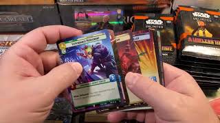 They Really Are Better A Lawless Time Booster Box Opening Star Wars Unlimited SWU LAW Unboxing