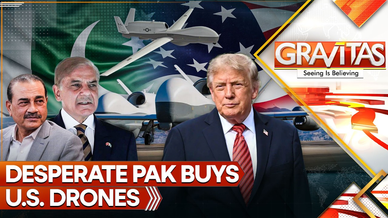 LIVE: Pak Buys Trump Support Via Drone Deal With Trump-Family Backed Company | GRAVITAS