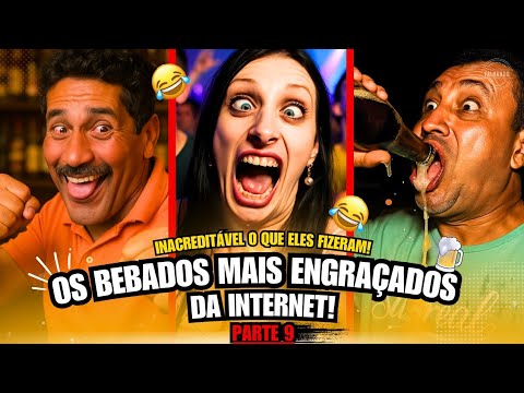 🔴THE FUNNIEST DRUNK PEOPLE IN BRAZIL - PART 9 | TRY NOT TO LAUGH!!! 🤣