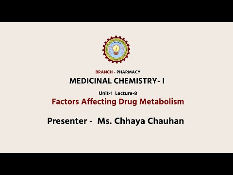 Factors Affecting Drug Metabolism