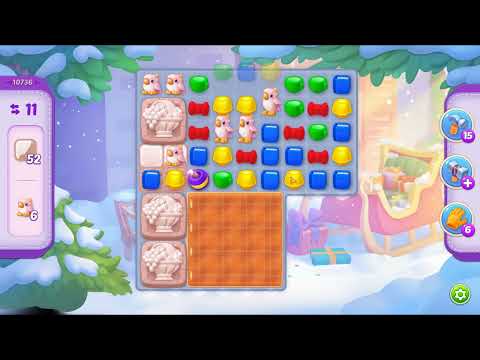 Homescapes Level 10736 No Boosters Gameplay