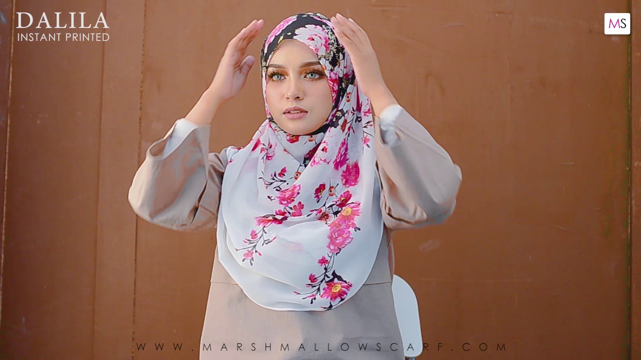 TUTORIAL INSTANT SHAWL DALILA MARSHMALLOWSCARF