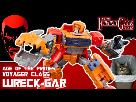GARBAGE DAY! | Age of the Primes Voyager WRECK-GAR: EmGo's Transformers Reviews