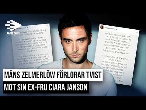 MÅNS ZELMERLÖW FÖRLORAR TVIST MOT SIN EX-FRU CIARA JANSON
