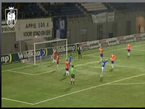 Erik Bakker (FC Zwolle) hattrick vs RBC  08-02-2010