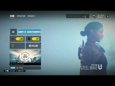[Rainbow Six Siege] Operation Steel Wave - Menu Screen
