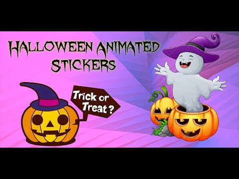 Halloween - Animated Stickers