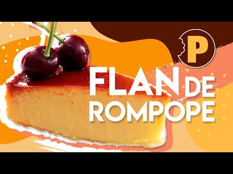 Flan de Rompope