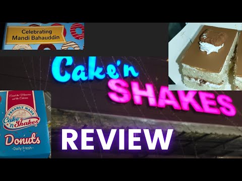 Cake n shake mandibahudin full review, Full menu and prices