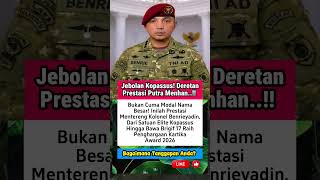 Download lagu JEBOLAN KOPASSUS! Deretan Prestasi Putra Menhan! mp3