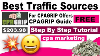 Best Traffic Sources For CPAGrip Offers ( Step By Step Guide ) thumbnail