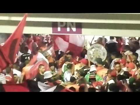 "Hinchada de River en Mendoza vs Godoy Cruz 2017" Barra: Los Borrachos del Tablón • Club: River Plate