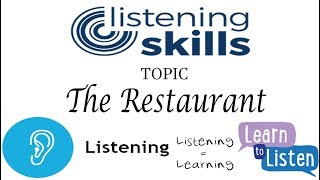 Download lagu Listening Practice The Restaurant Learn English... mp3
