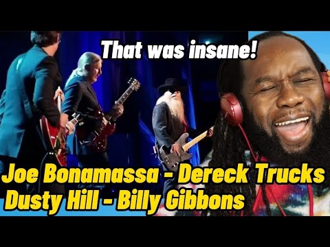 Joe Bonamassa| Dusty Hill| Derek Trucks| Billy Gibbons -GOING DOWN REACTION- They tore up the stage!