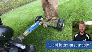 Wheel Kaddy 360 Mower Sulky Testimonial