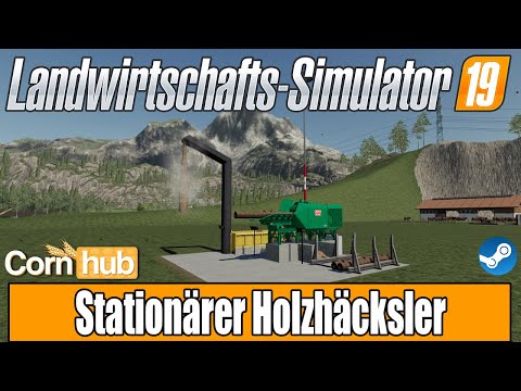 LS19 Modvorstellung - Stationärer Holzhäcksler - LS19 Mods