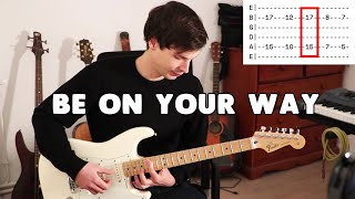 BE ON YOUR WAY (Daughter) Guitar Tutorial + Tab