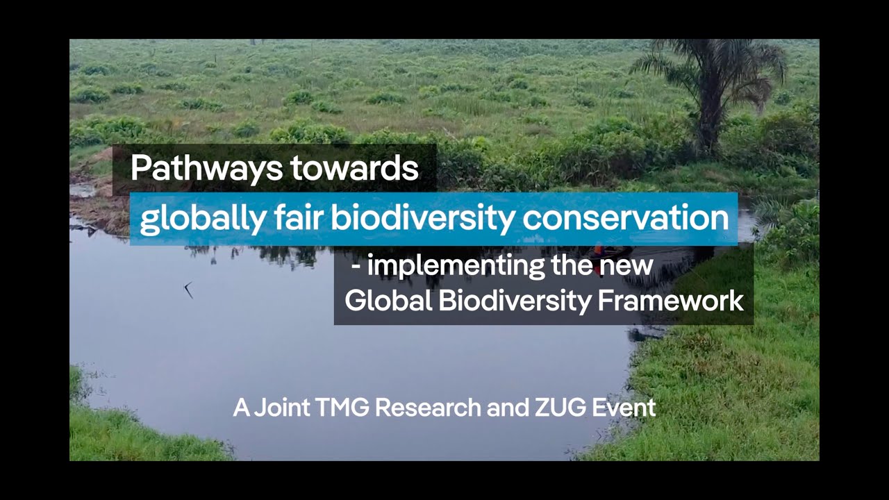 Pathways towards globally fair biodiversity conservation - Kader Baba