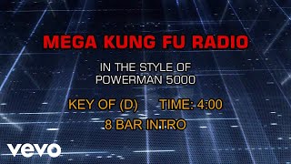 Powerman 5000 - Mega Kung Fu Radio (Karaoke)