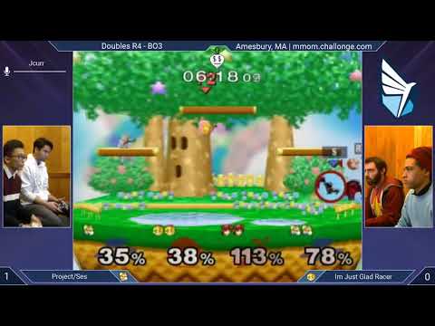 MMOM145 SSBM - Ses/Project (Blue) vs. Kalvar/GliscorRD (Red) - Melee Doubles WSF