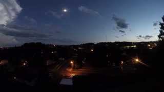 Evening Thunderstorm Time-lapse