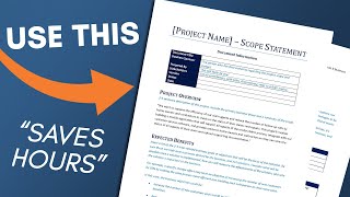 How to Scope a Project - A 5-Part Approach to Focus the Team on Value-Added Work