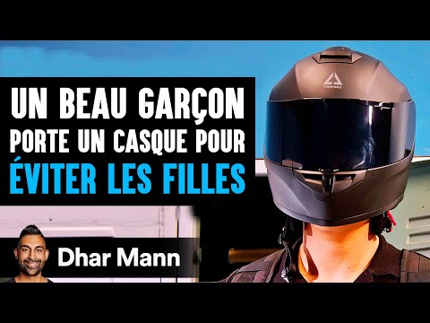 Un Beau Garçon Porte Un Casque Pour ÉVITER LES FILLES | Dhar Mann Studios
