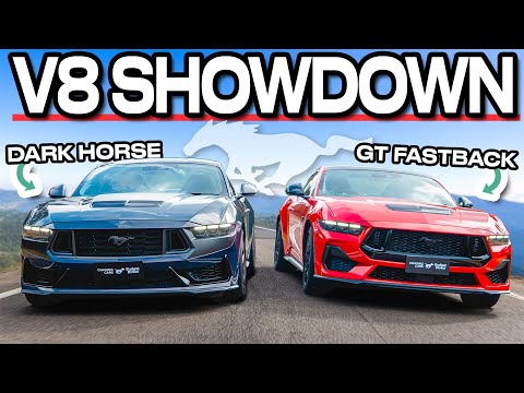 Battle of Horse Power (Mustang GT vs Dark Horse 2026 comparison)