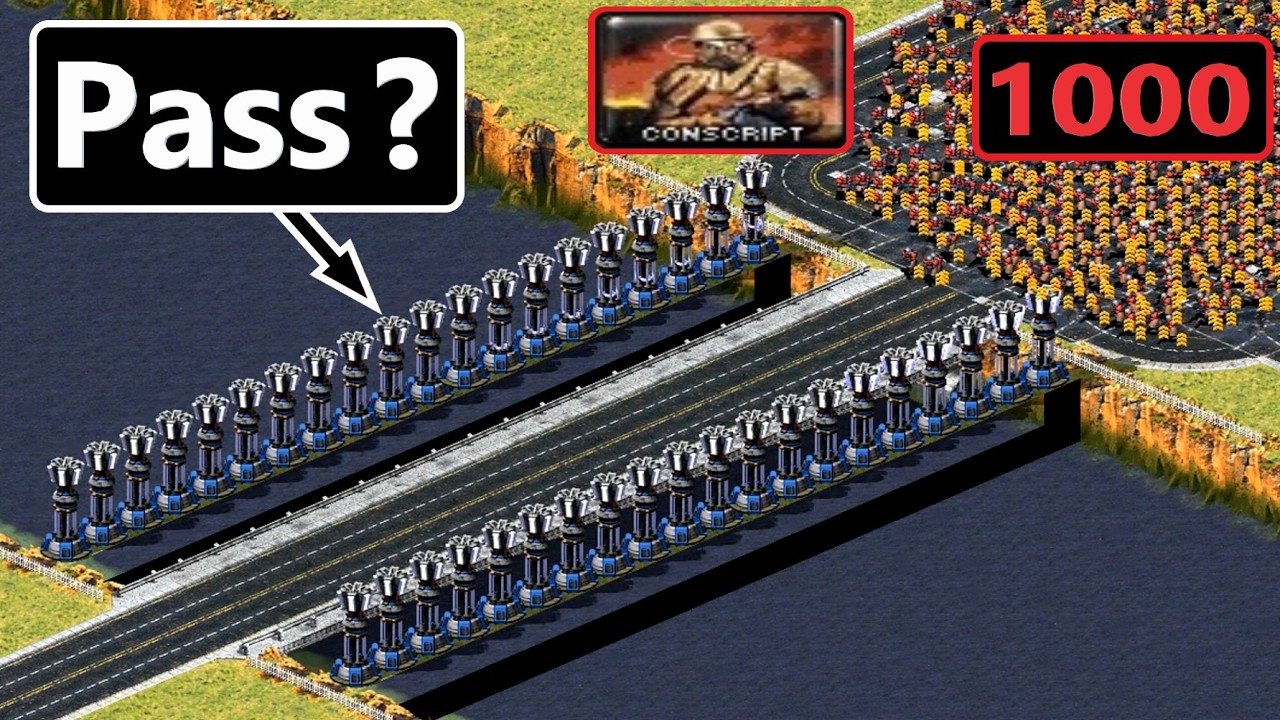Can Conscripts Cross the Bridge? - Red Alert 2