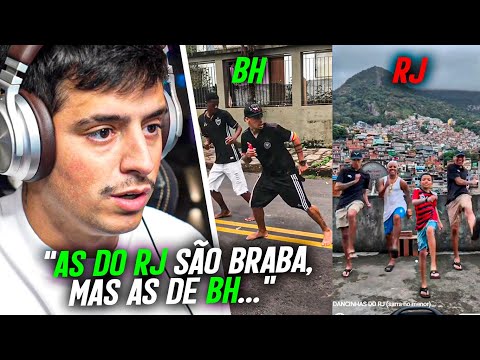 LOUD CORINGA REAGINDO as DANÇAS DE CADA ESTADO