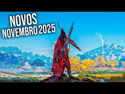 TOP 20 Jogos IMPERDÍVEIS Chegando em Novembro!