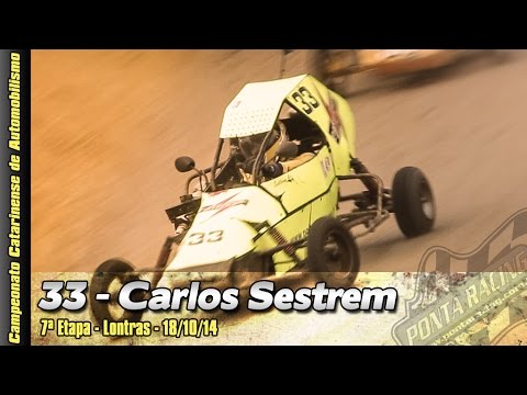 Carlos Sestrem - 7ª Etapa Catarinense de Automobilismo 2014 - Lontras