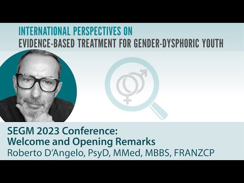 Dr. Roberto D'Angelo — opening SEGM-conferentie New York 2023