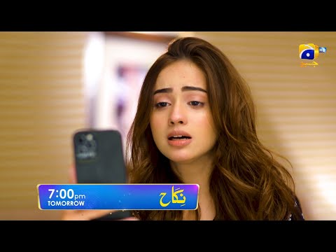 Nikah Episode 34 Promo | Tomorrow at 7:00 PM On Har Pal Geo