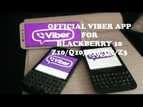 comment installer viber sur blackberry