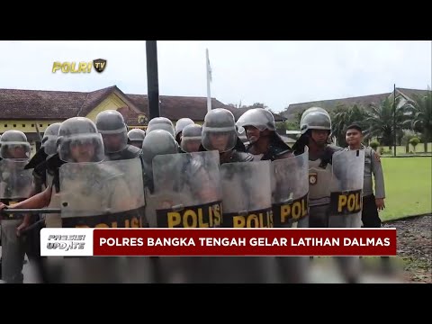 PRESISI UPDATE : POLRES BANGKA TENGAH GELAR LATIHAN DALMAS 09/01/2025 (10.00)
