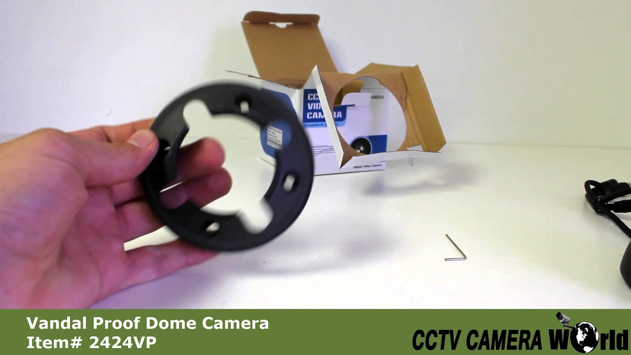Outdoor Vandal Proof Dome Camera