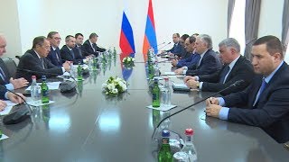 Meeting of Foreign Ministers of Armenia and Russia