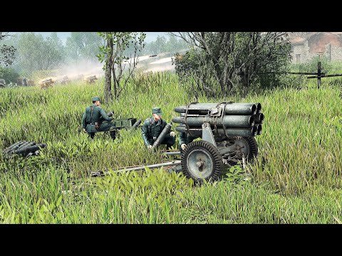 FIRST LOOK - Men of War II - 1944 German Full-Scale Defense of Normandy Road | New WWII RTS Gameplay