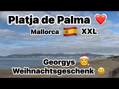 Platja de Palma ❤️ Mallorca zu Weihnachten 🎅 Ruhe am Ballermann 🥳 wandern am Strand 🏖️ Wetter ⛅️ 🇪🇸