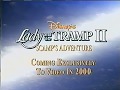 VHS Closing Lady And The Tramp 1998 Masterpiece Collection Print