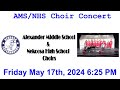 Alexander Middle School & Nekoosa High School Choirs 2024 5/17/2024