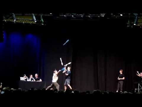 EJC 2015 Bruneck Fight Night Combat - Till Rautert vs Luke Burrage - slow motion