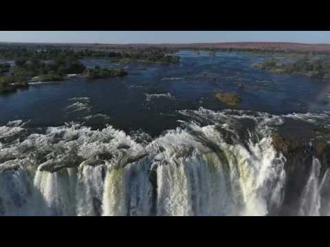 Drone Over Victoria Falls