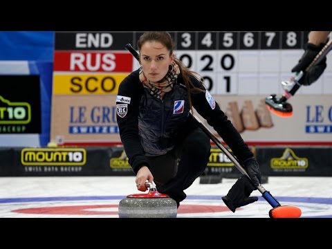CURLING: SUI-RUS Euro Chps 2014 - Women Draw 9