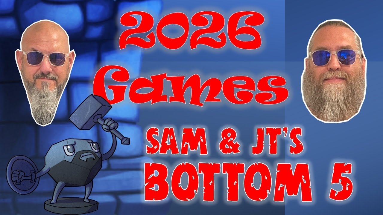 Sam & JT's Bottom 5 Most Anticipated 2026 Games