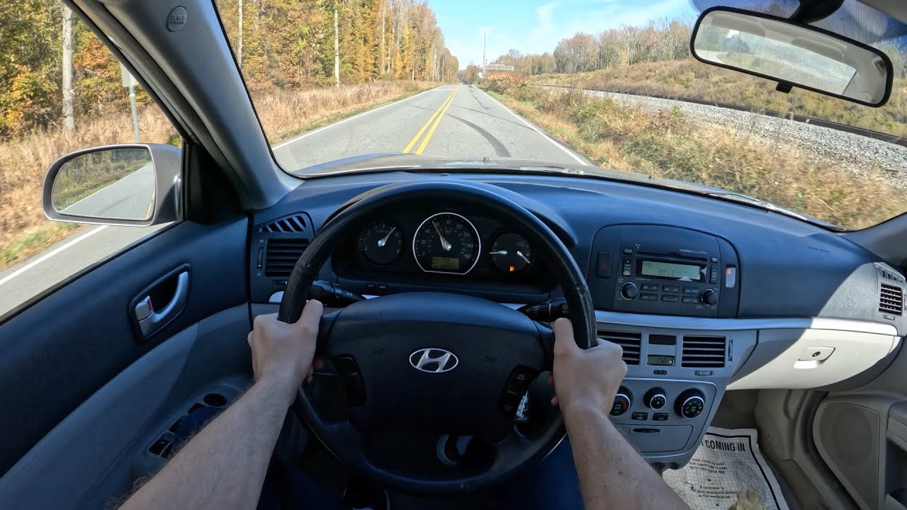 2008 Hyundai Sonata GLS V6 - POV Test Drive