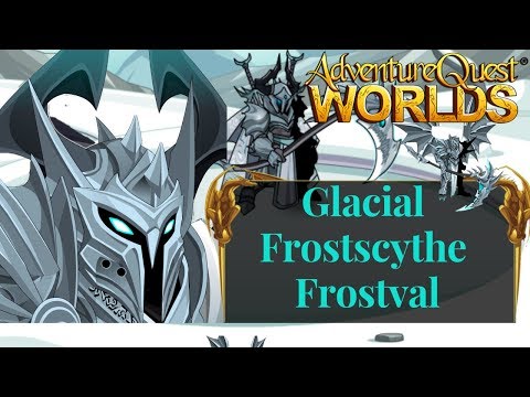 =AQW= Glacial Frostscythe Set 0 Acs Drop items | /join frost (2018)
