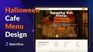 🎃 Can AI design a Halloween-themed café menu for me?