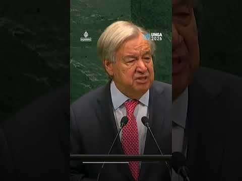 UN Chief condemns Gaza destruction, West Bank settlements | AJ #shorts